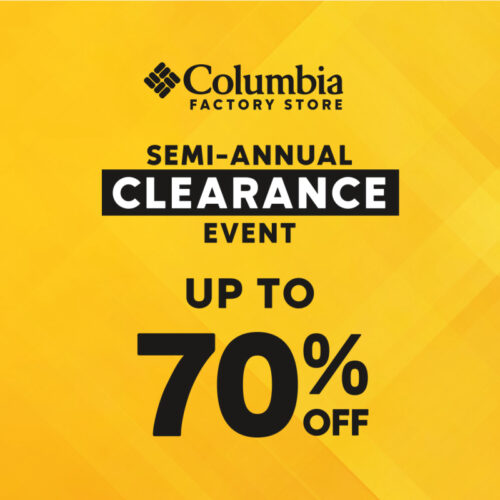 Columbia Semi-Annual Clearance Event