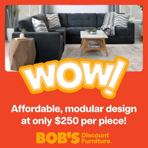 Bob's modular furniture sale